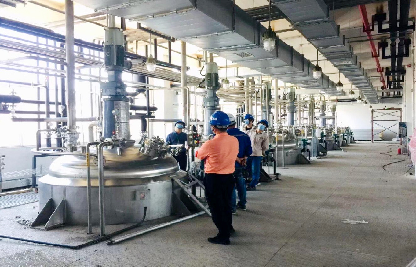 Application of reaction vessels in the chemical industry