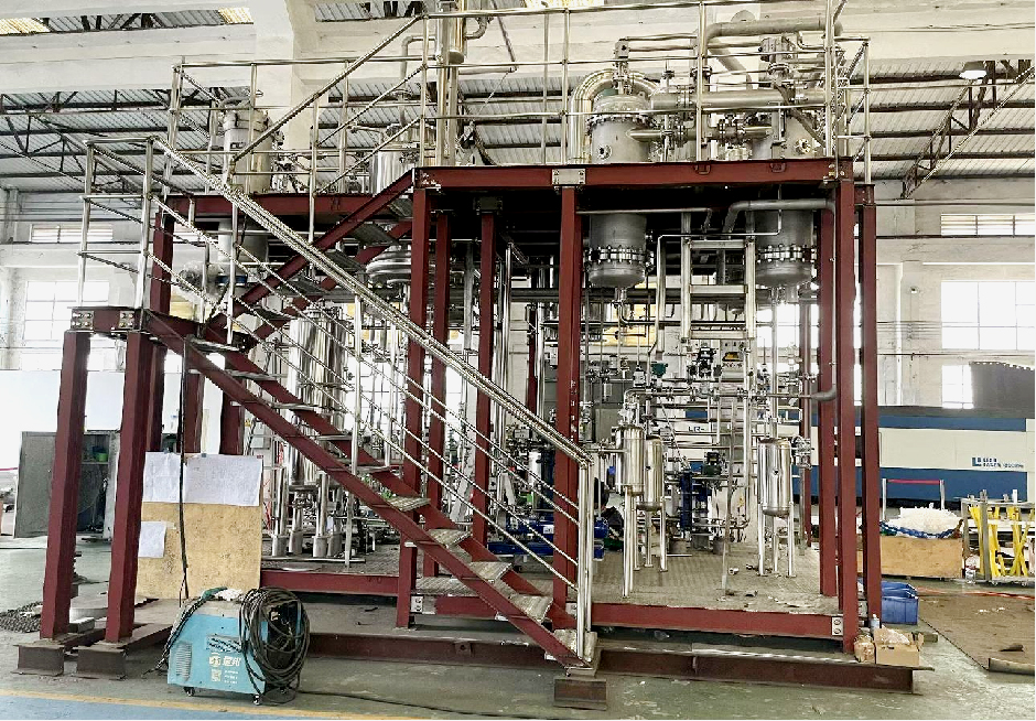 Factory workshop pre assembly pilot equipment module