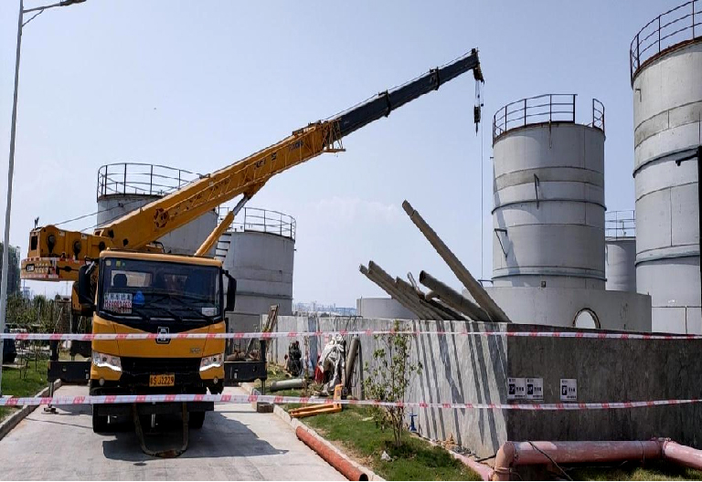 On site manufacturing of storage tank equipment