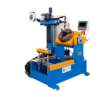 Automatic flange welding machine