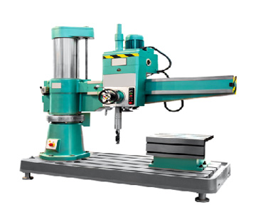 Radial drilling machine